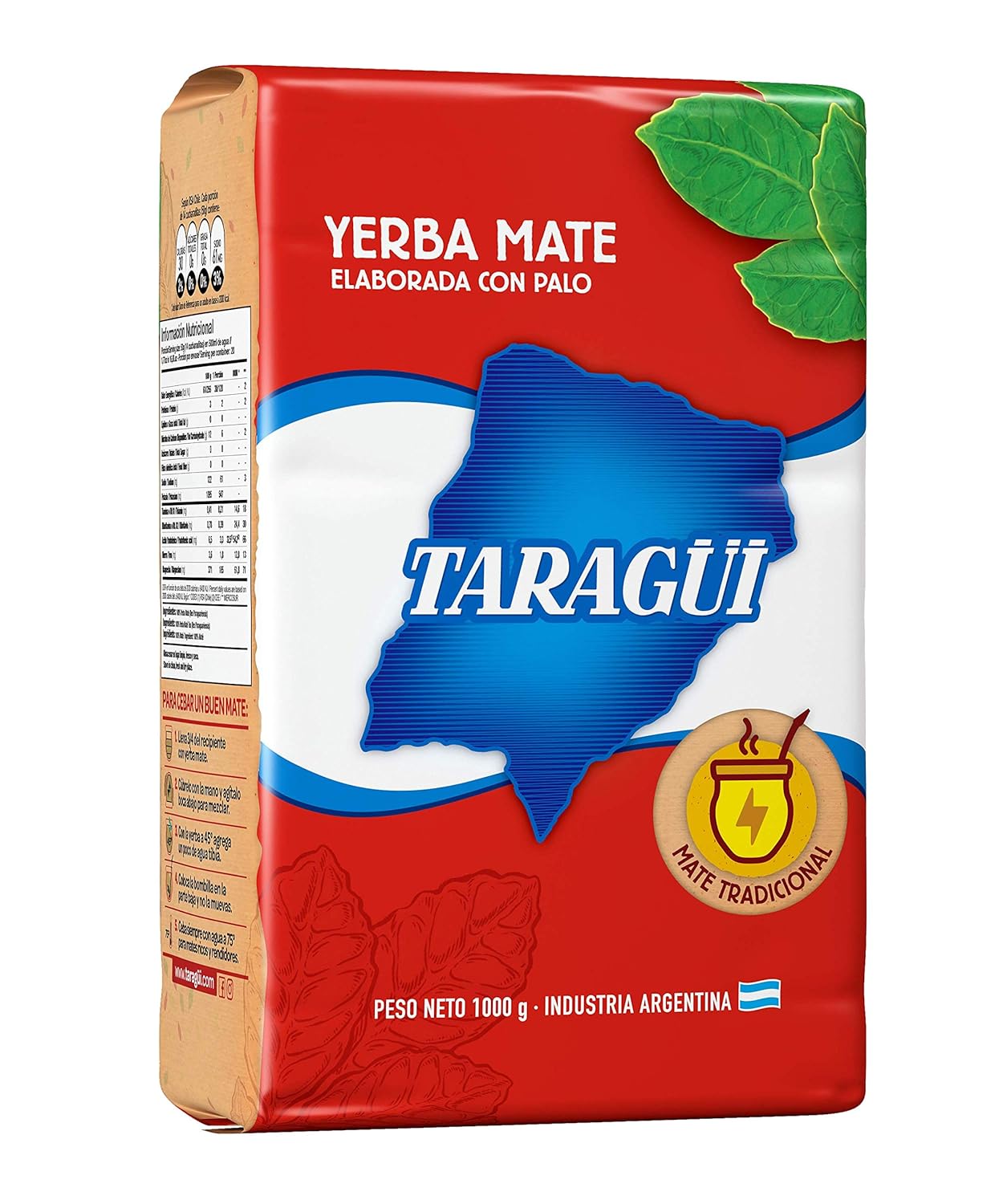 Taragui Yerba Mate 1kg - Der Kleine Markt