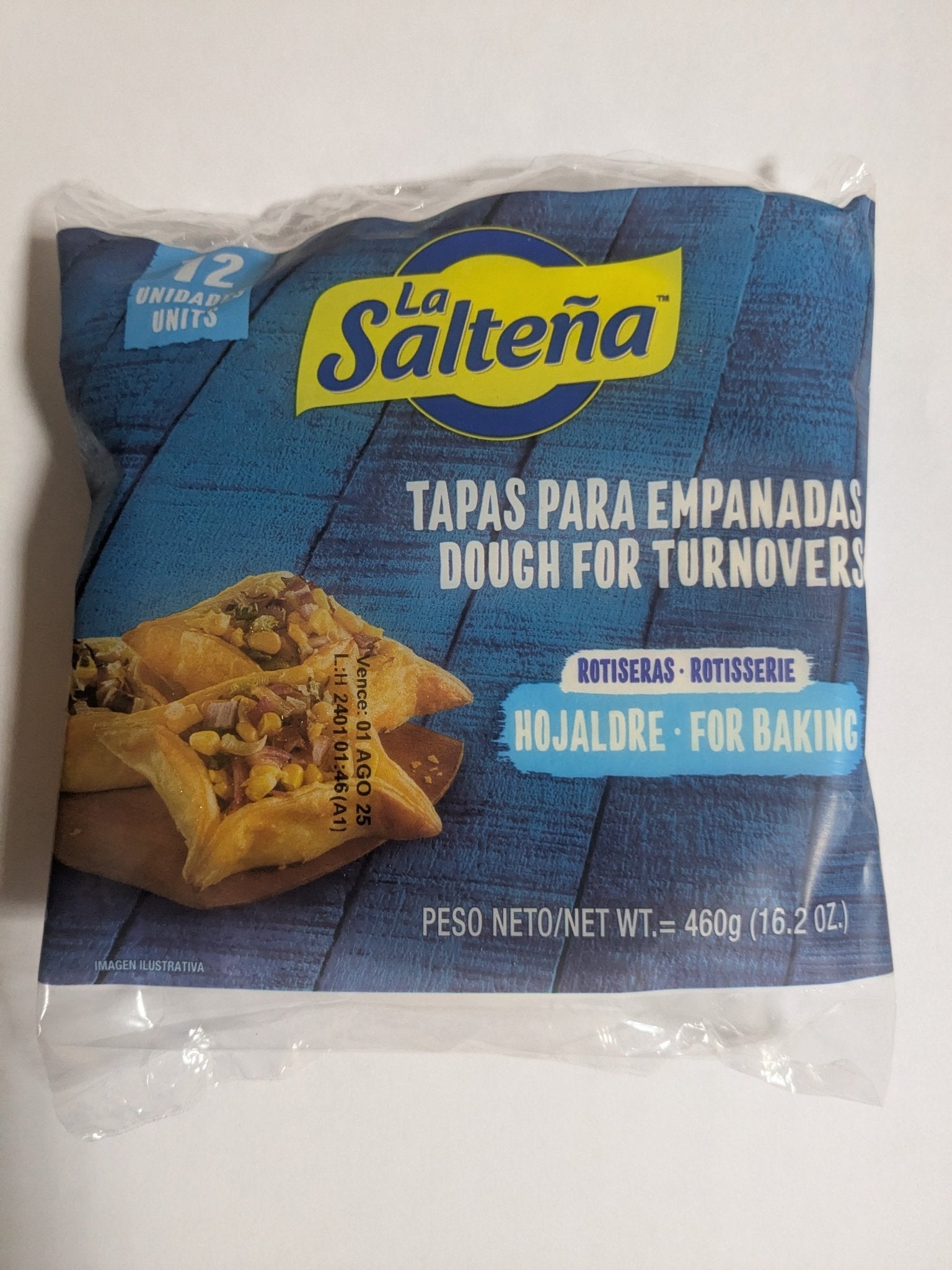 4 doc Tapas de Empanadas La Salteña Criollas OFERTA - Der Kleine Markt