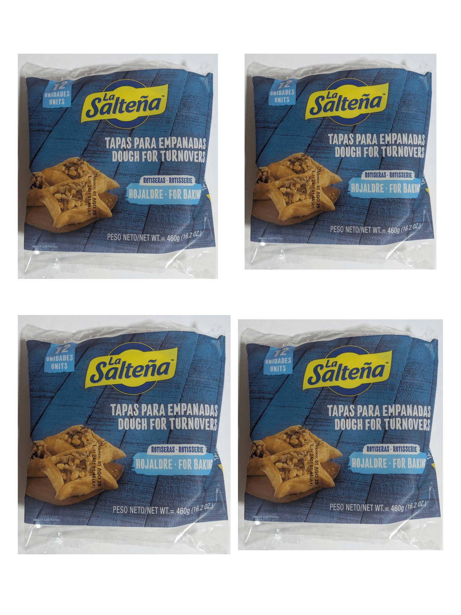 4 doc Tapas de Empanadas La Salteña Hojaldradas OFERTA - Der Kleine Markt