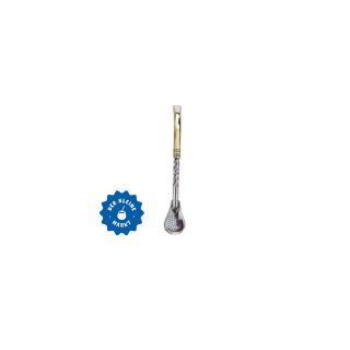 Bombilla Pico de Loro Cincelada 18.5 cm | Der Kleine Markt