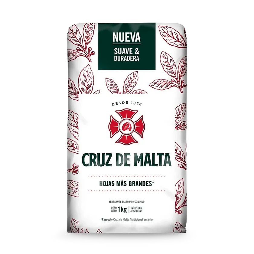 Cruz de Malta Yerba Mate 1 kg - Der Kleine Markt