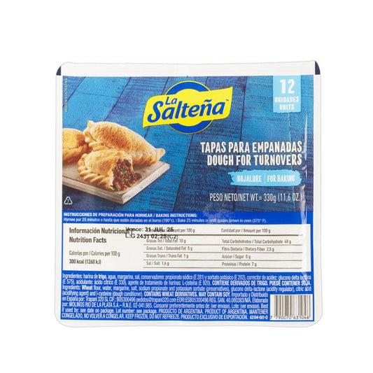4 doc Tapas de Empanadas La Salteña Hojaldradas OFERTA - Der Kleine Markt