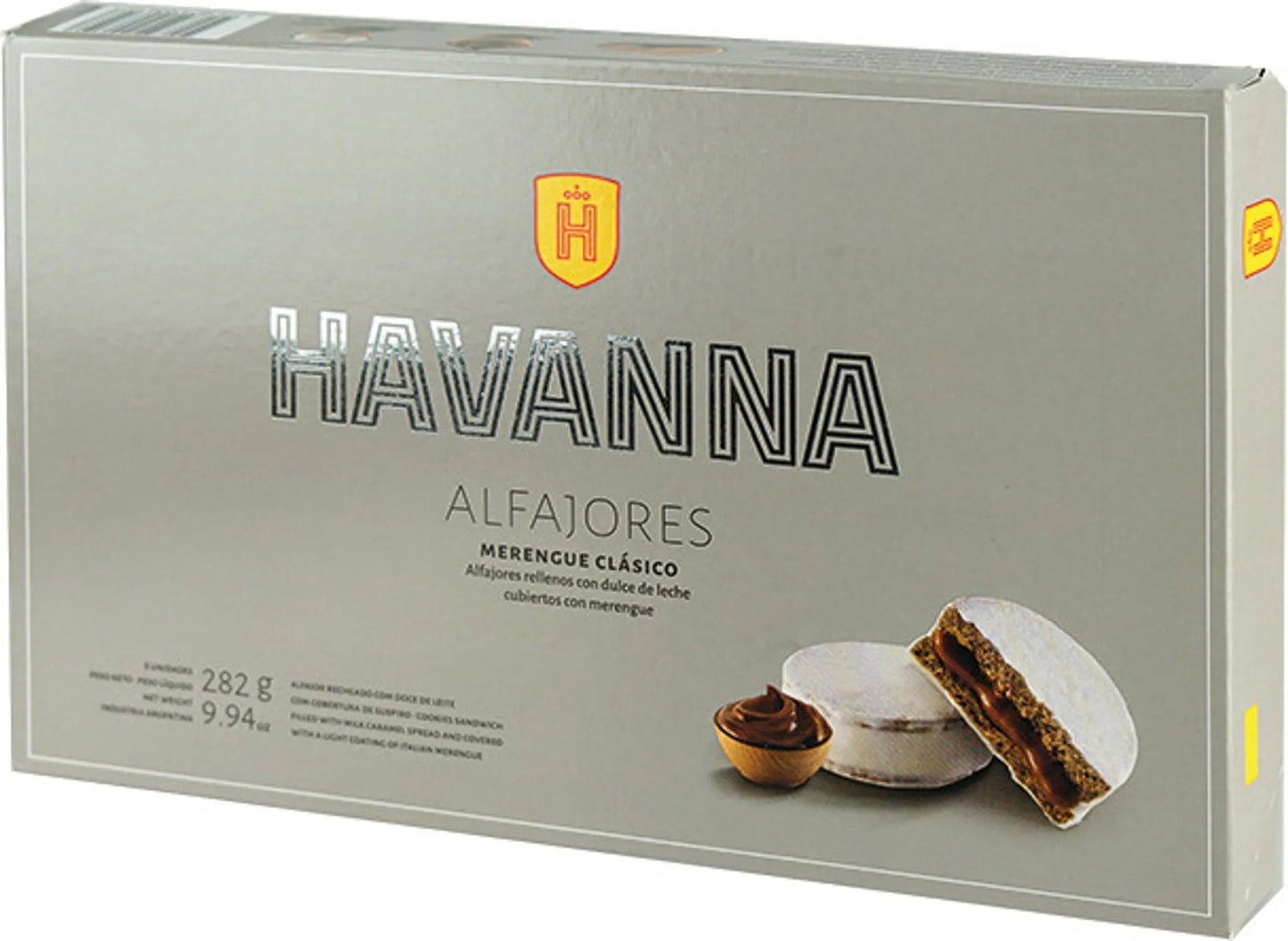 Alfajores Havanna Merengue Clásico 6 Unidades – Delicia Auténtica Argentina - Der Kleine Markt
