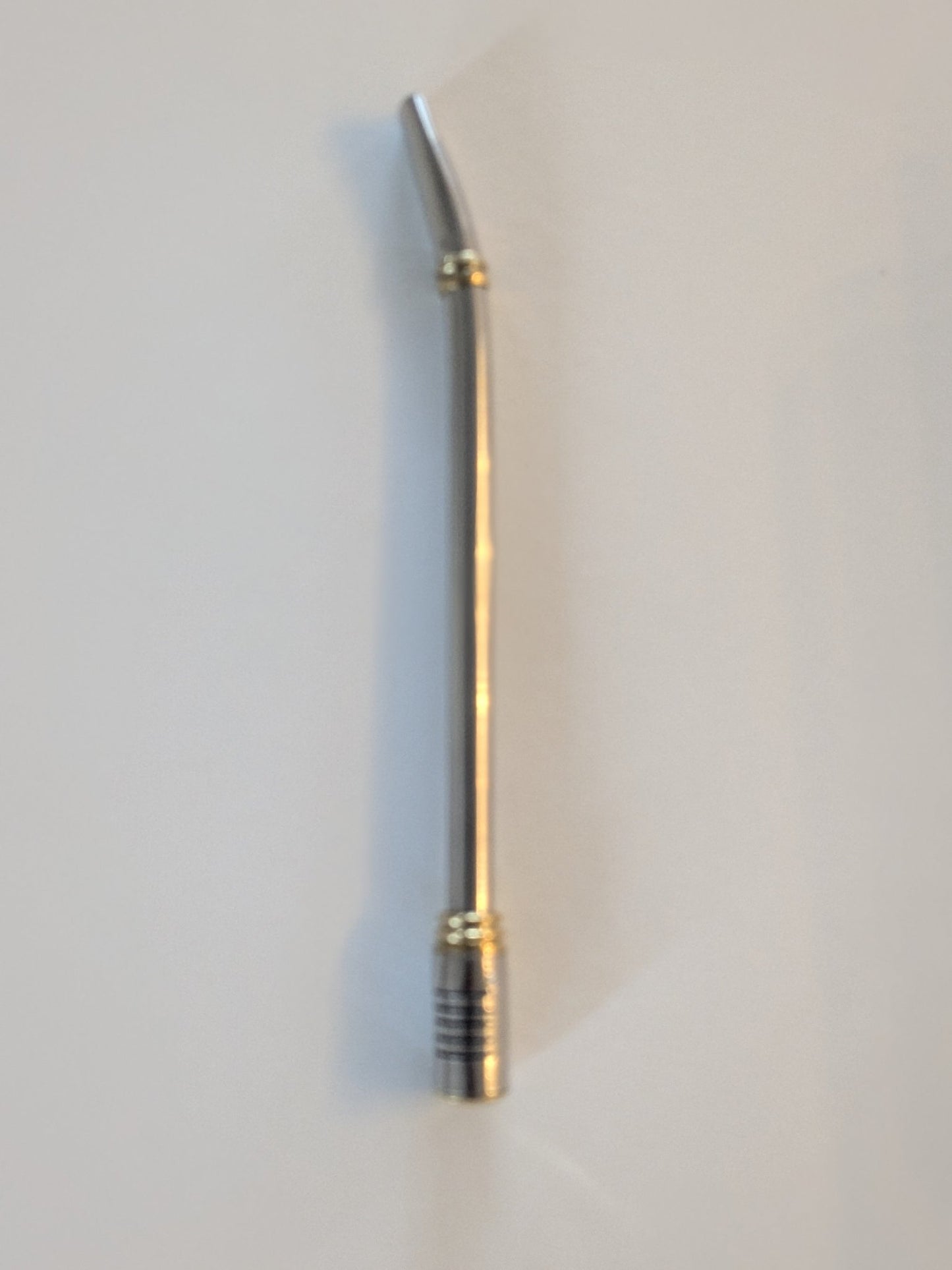 Bombilla Hexagonal acero inoxidable 14cm - Der Kleine Markt