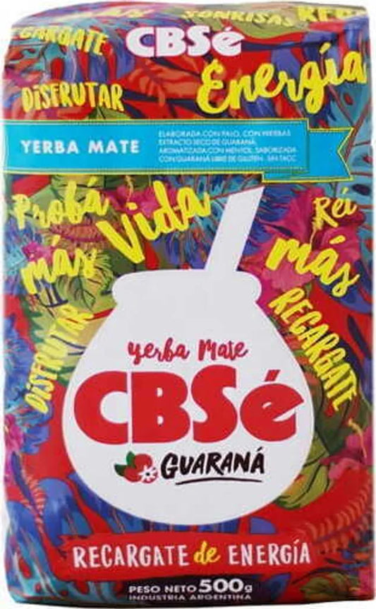 Yerba Mate CBSe Energia Guarana 500 grs - Der Kleine Markt