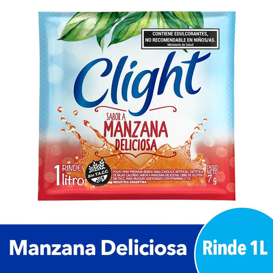 Jugo Clight Manzana Deliciosa – Sabor Refrescante, Bajo en Calorías