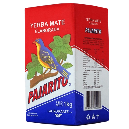 Yerba Mate Pajarito 1 kg - Der Kleine Markt