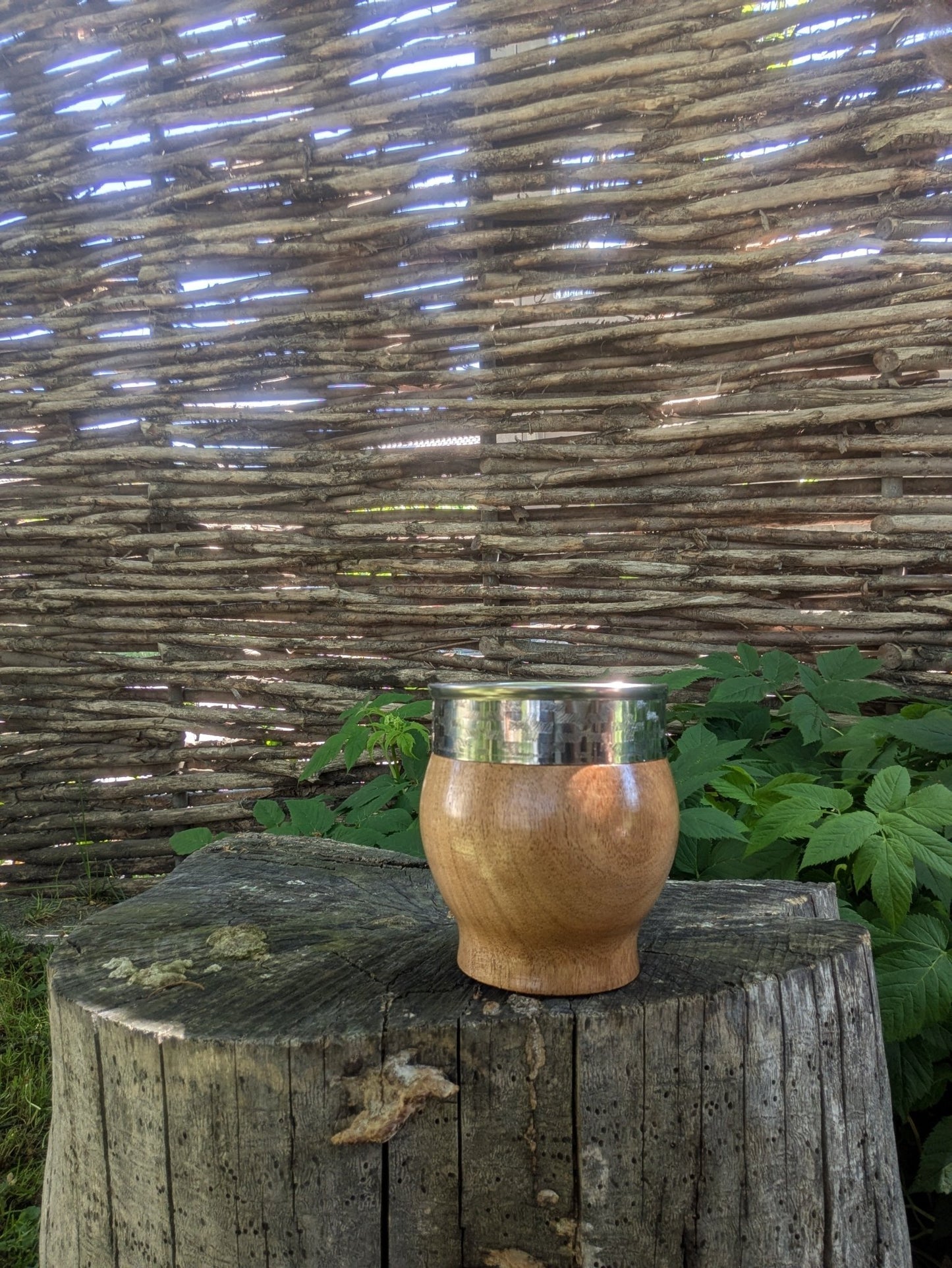 Mate Imperial Algarrobo Premium Cincelado - Der Kleine Markt