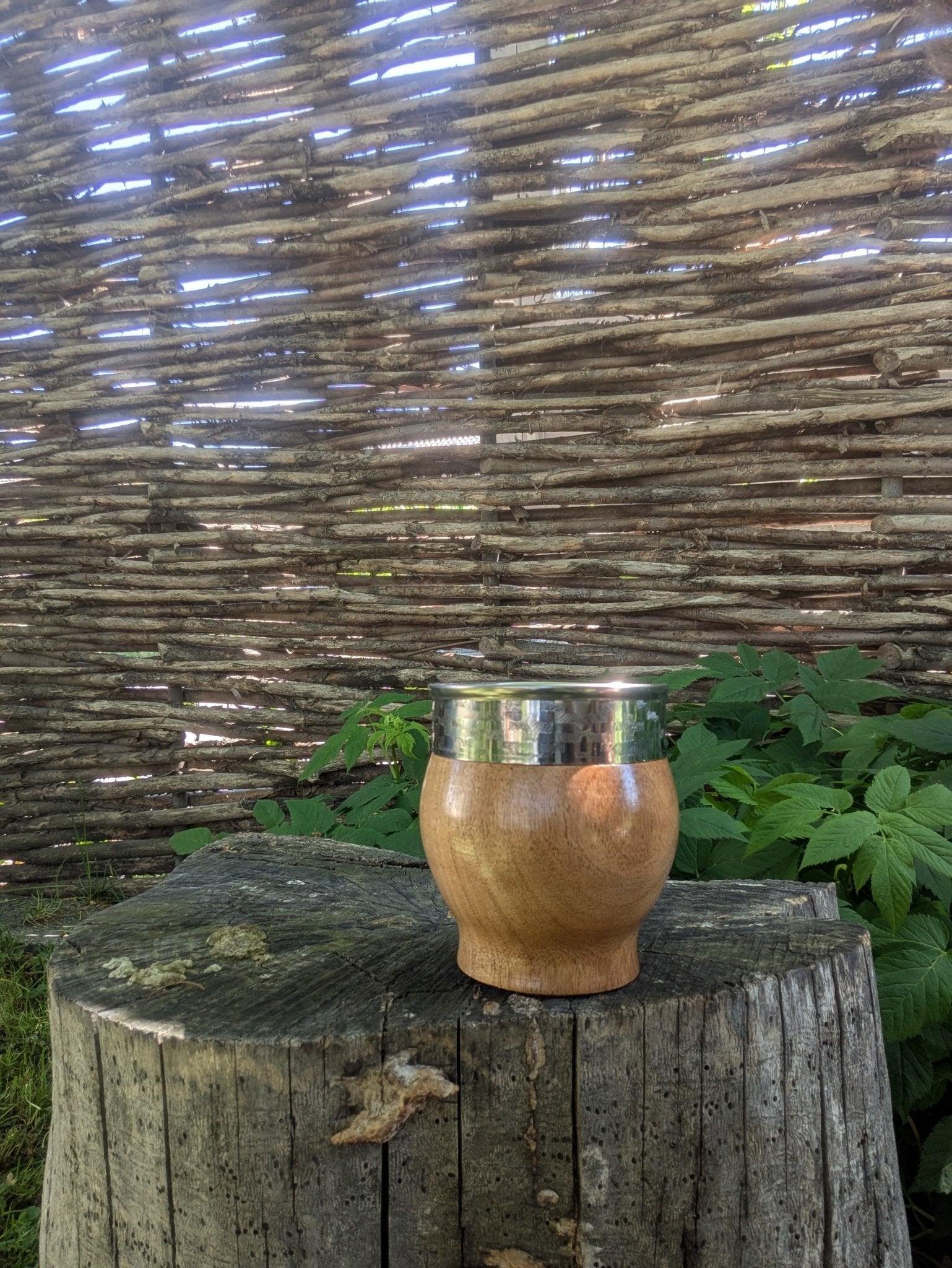 Mate Imperial Algarrobo Premium Cincelado - Der Kleine Markt