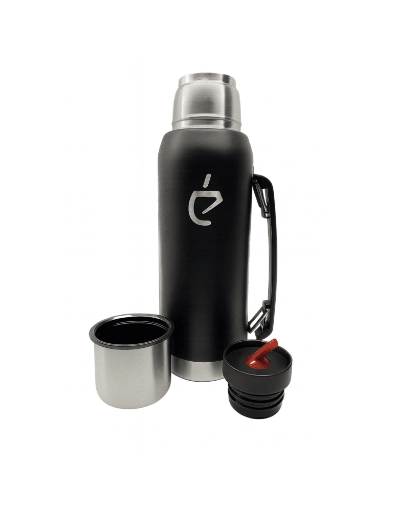 Un Mate Thermos black 1 Liter - Der Kleine Markt